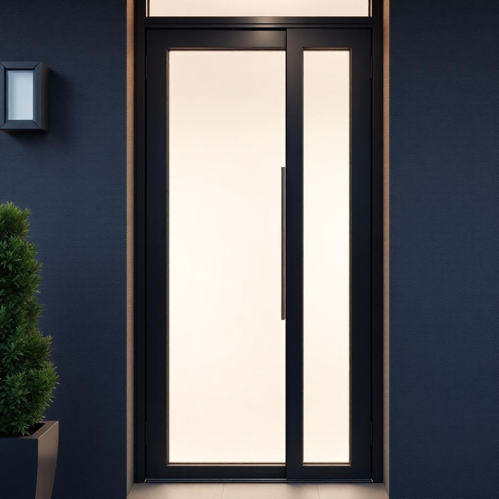 Aluminium Entrance Door — Thermal Break